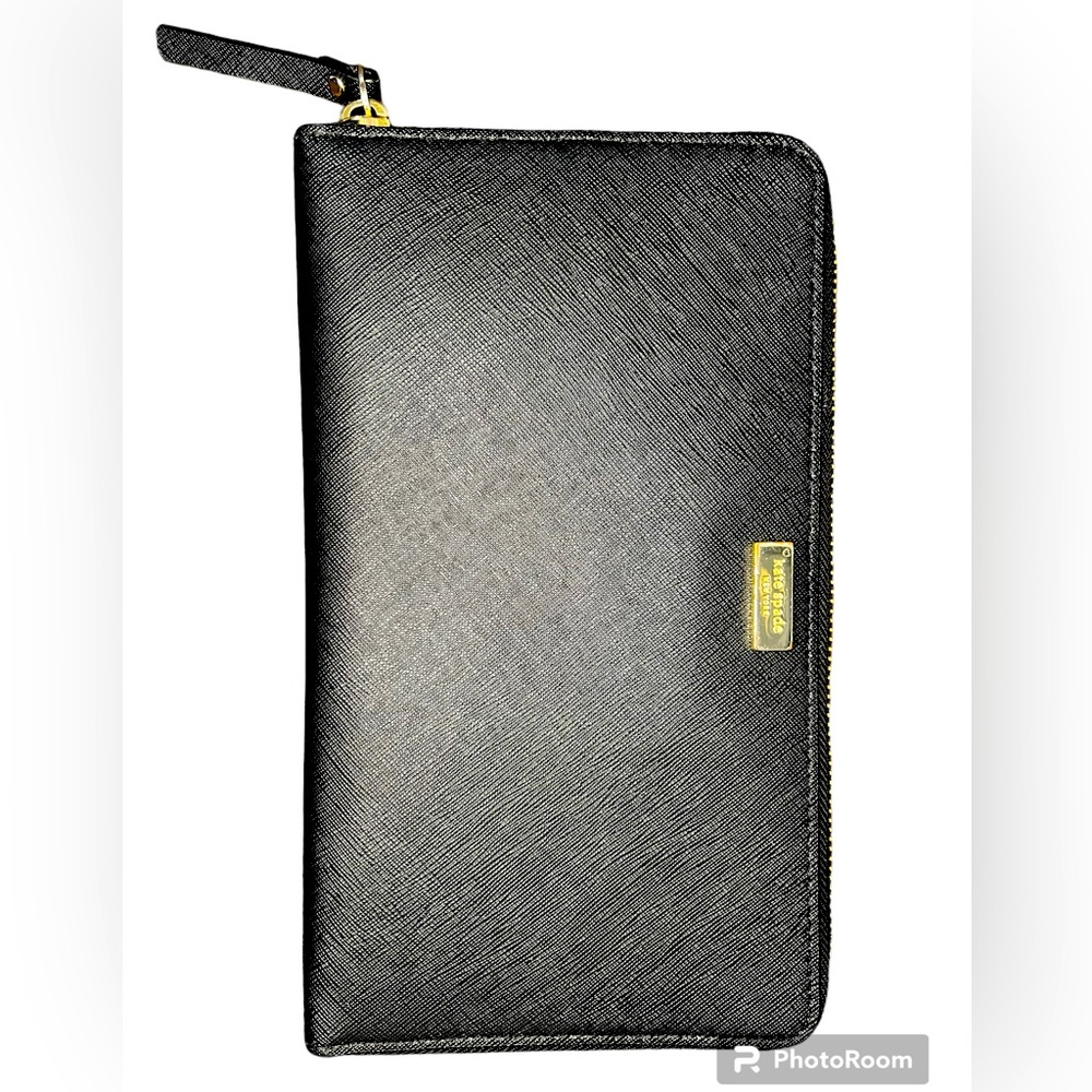 Kate Spade Leather Zip Around Clutch/Wallet